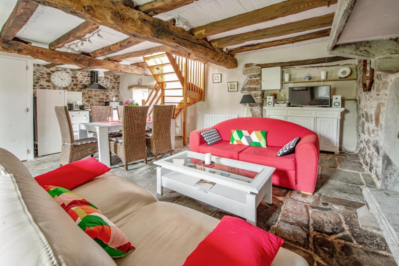 Maison Cosy Vue Mer A Guimaec Bagian luar foto