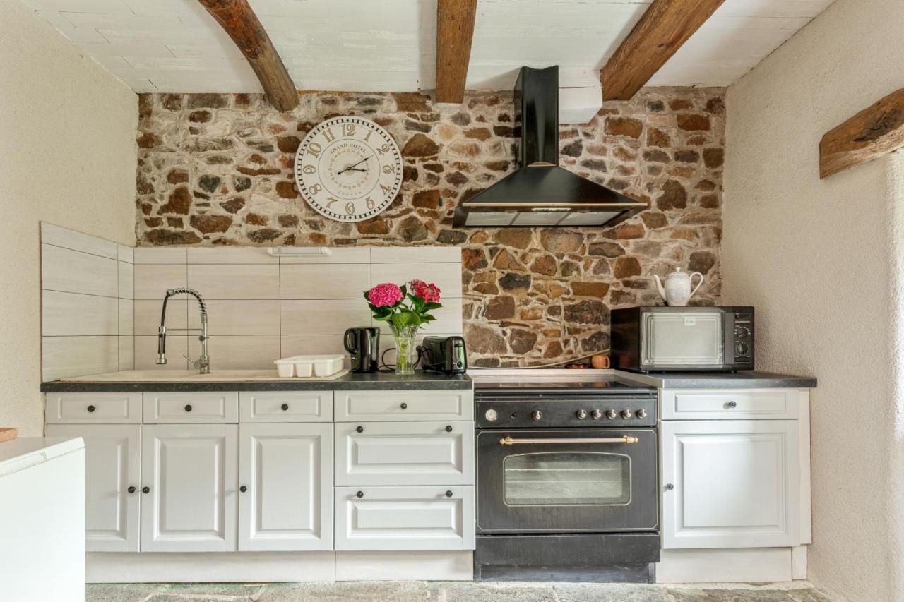 Maison Cosy Vue Mer A Guimaec Bagian luar foto