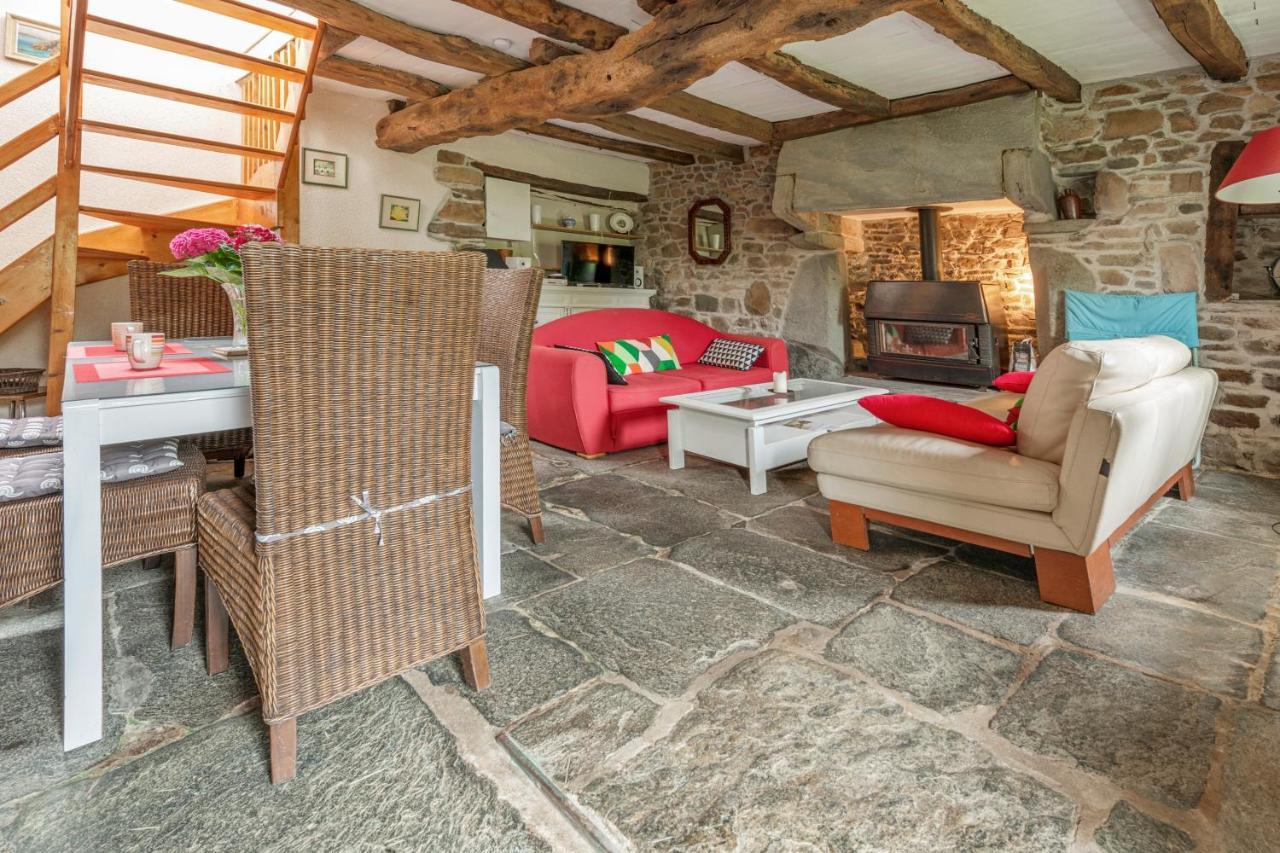 Maison Cosy Vue Mer A Guimaec Bagian luar foto