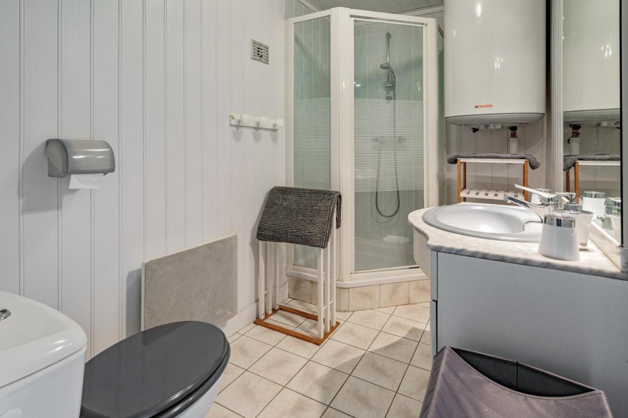 Maison Cosy Vue Mer A Guimaec Bagian luar foto