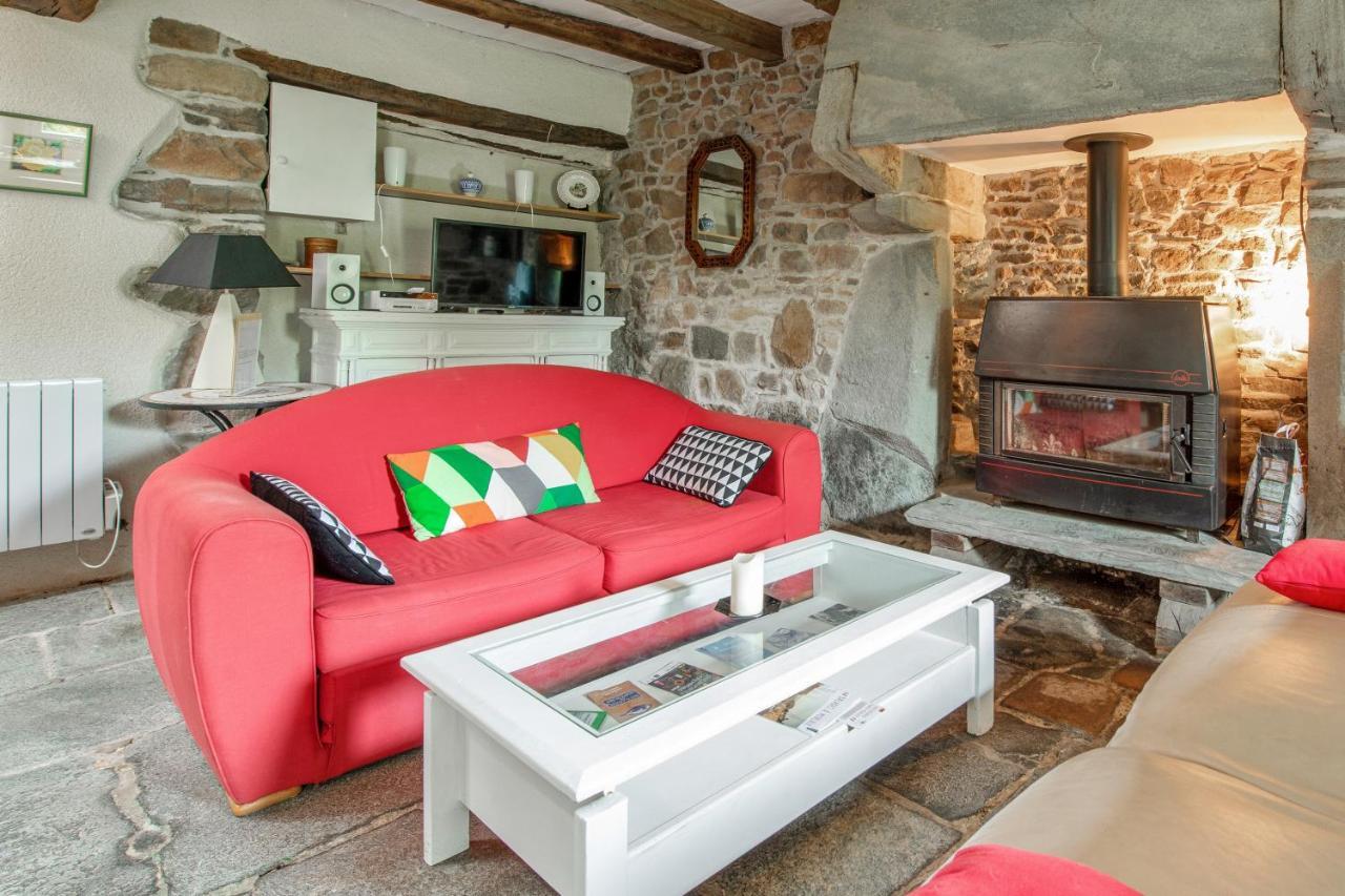 Maison Cosy Vue Mer A Guimaec Bagian luar foto