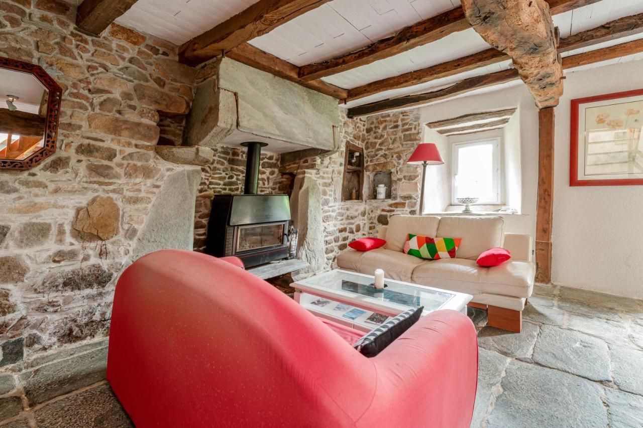 Maison Cosy Vue Mer A Guimaec Bagian luar foto